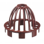 Сетка защитная Standart (гранат RAL 3009)